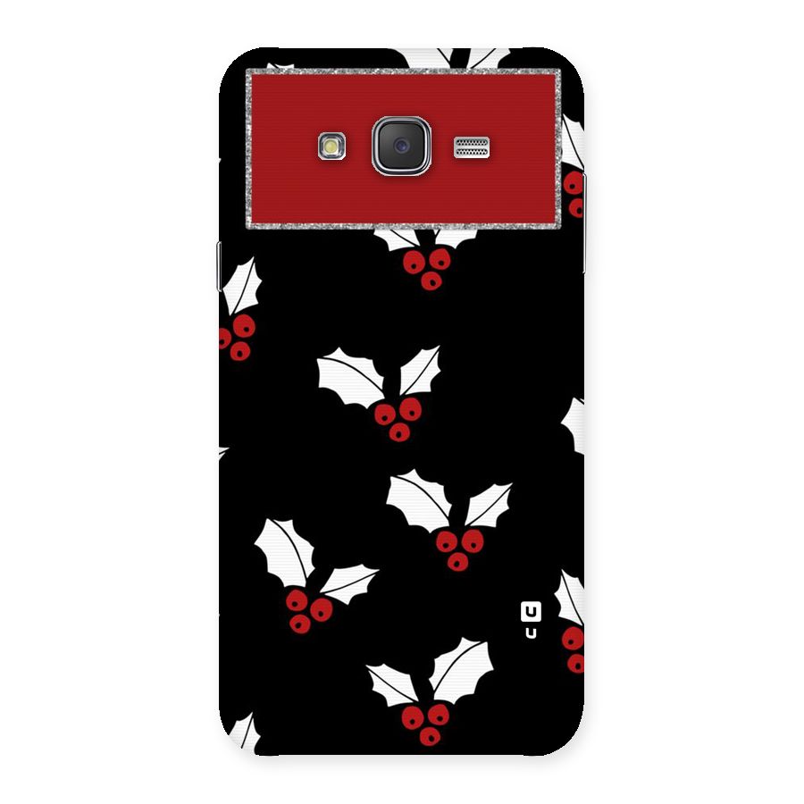 Cherry Leaf Design Back Case for Galaxy J7