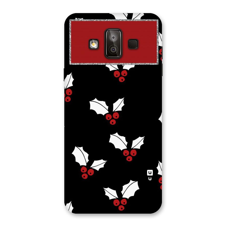 Cherry Leaf Design Back Case for Galaxy J7 Duo