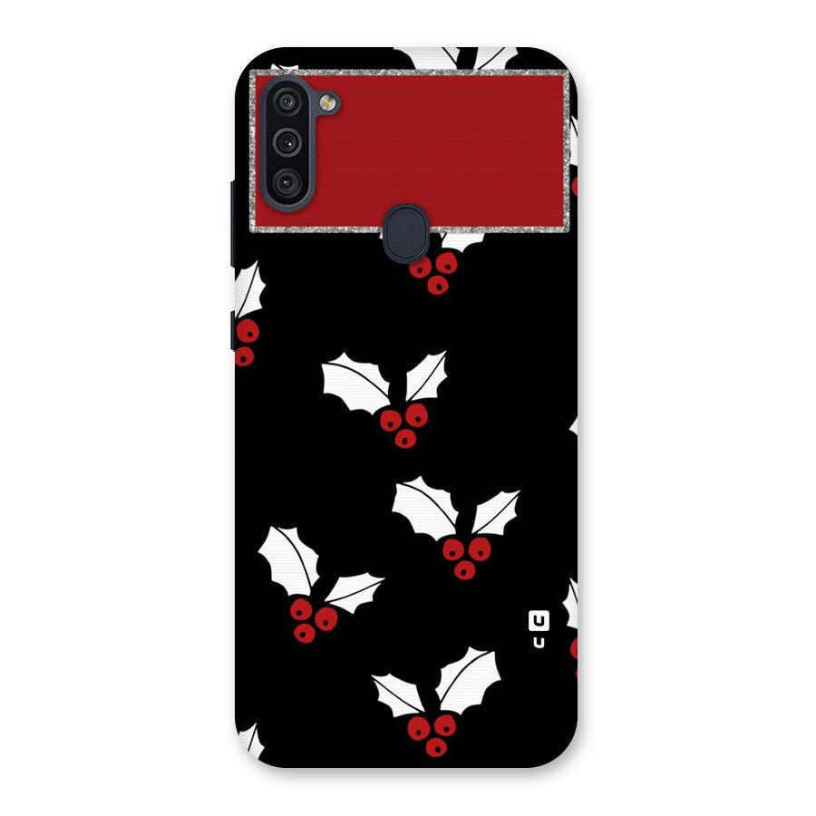 Cherry Leaf Design Back Case for Galaxy M11