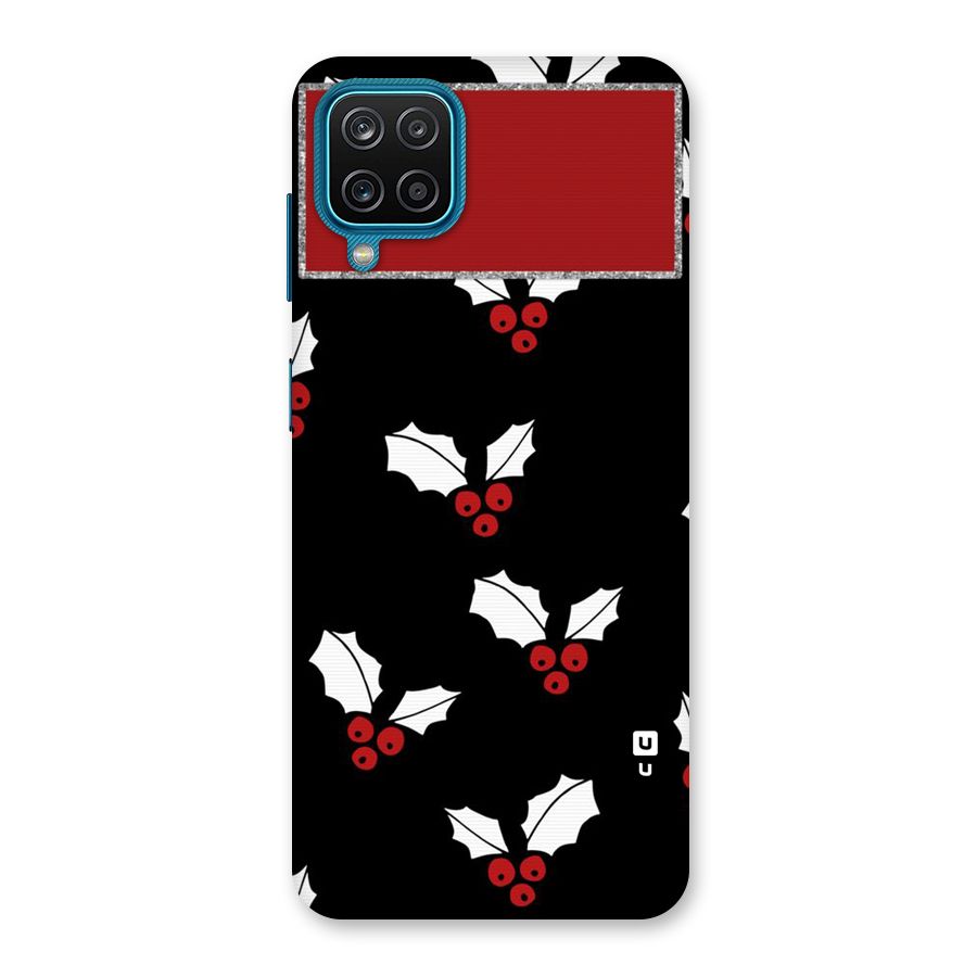 Cherry Leaf Design Back Case for Galaxy M12
