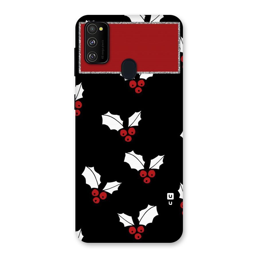 Cherry Leaf Design Back Case for Galaxy M30s