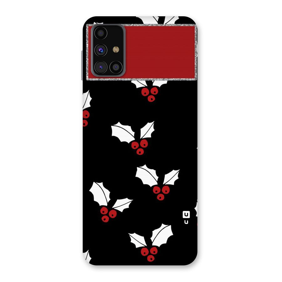 Cherry Leaf Design Back Case for Galaxy M31s