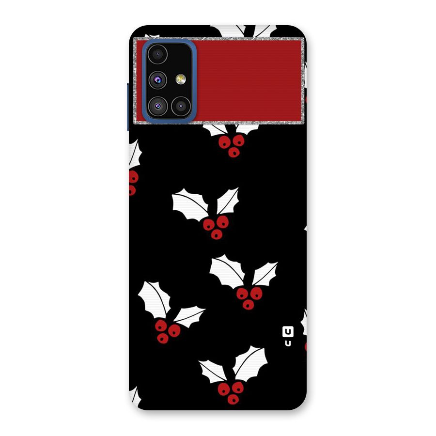 Cherry Leaf Design Back Case for Galaxy M51