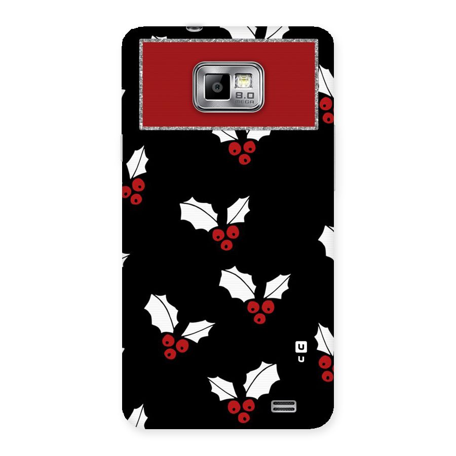 Cherry Leaf Design Back Case for Galaxy S2