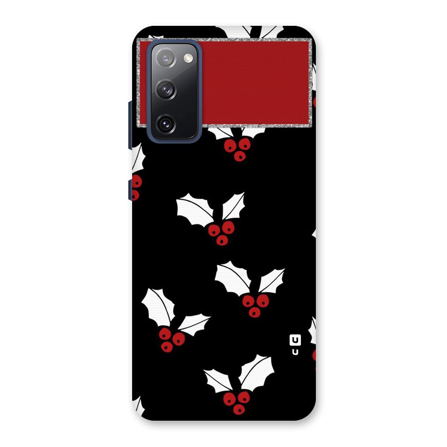 Cherry Leaf Design Back Case for Galaxy S20 FE