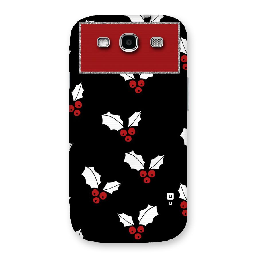 Cherry Leaf Design Back Case for Galaxy S3