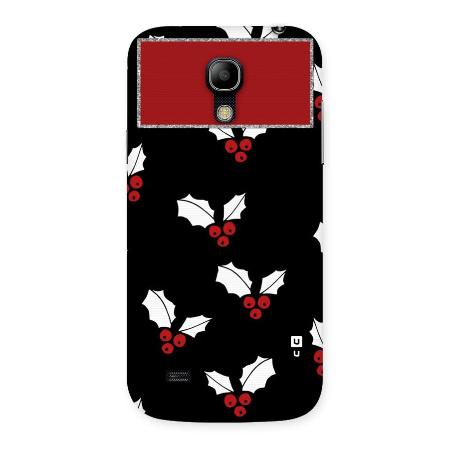 Cherry Leaf Design Back Case for Galaxy S4 Mini