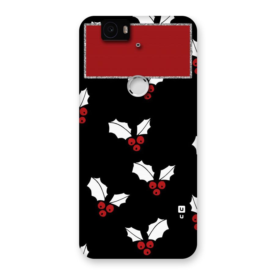 Cherry Leaf Design Back Case for Google Nexus-6P