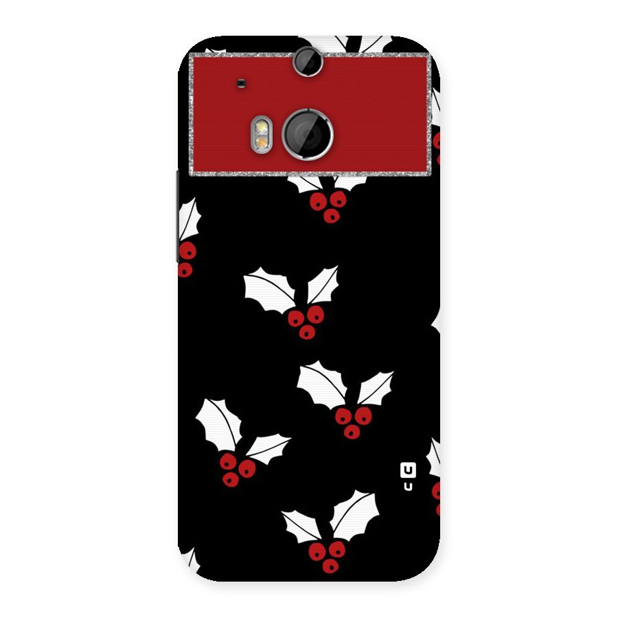 Cherry Leaf Design Back Case for HTC One M8