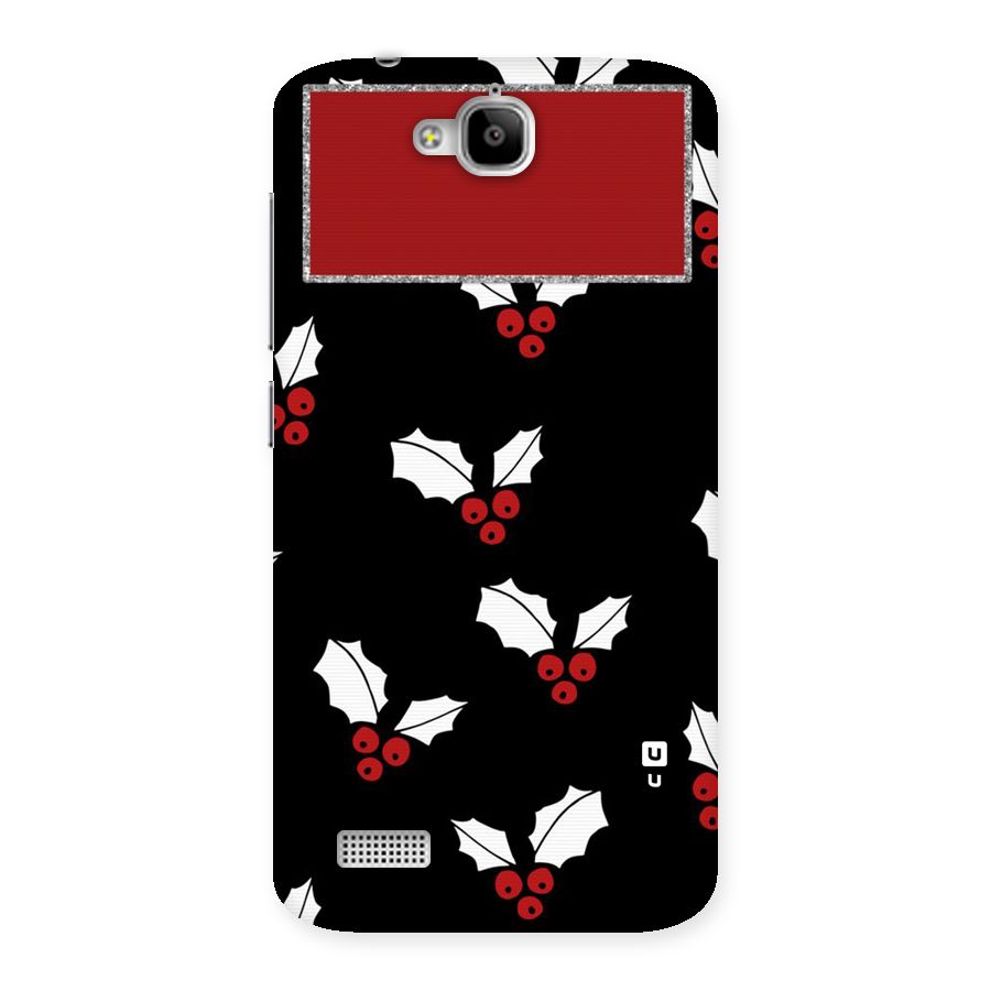 Cherry Leaf Design Back Case for Honor Holly