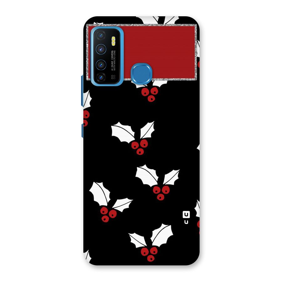 Cherry Leaf Design Back Case for Infinix Hot 9