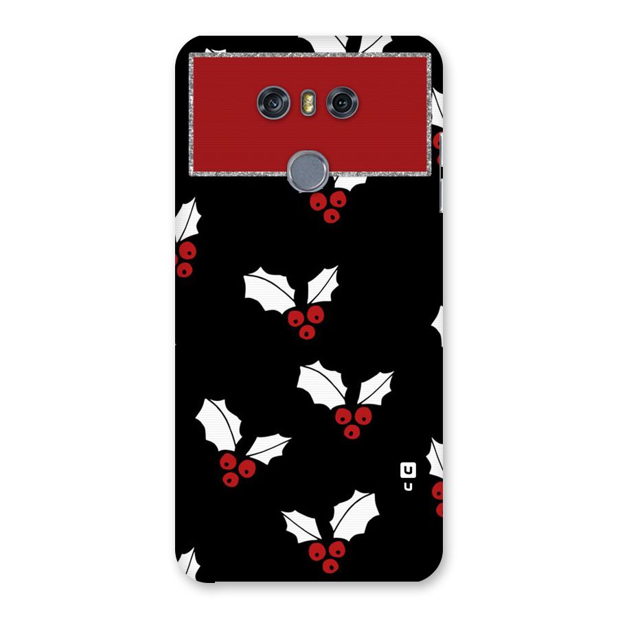 Cherry Leaf Design Back Case for LG G6