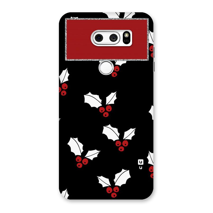Cherry Leaf Design Back Case for LG V30