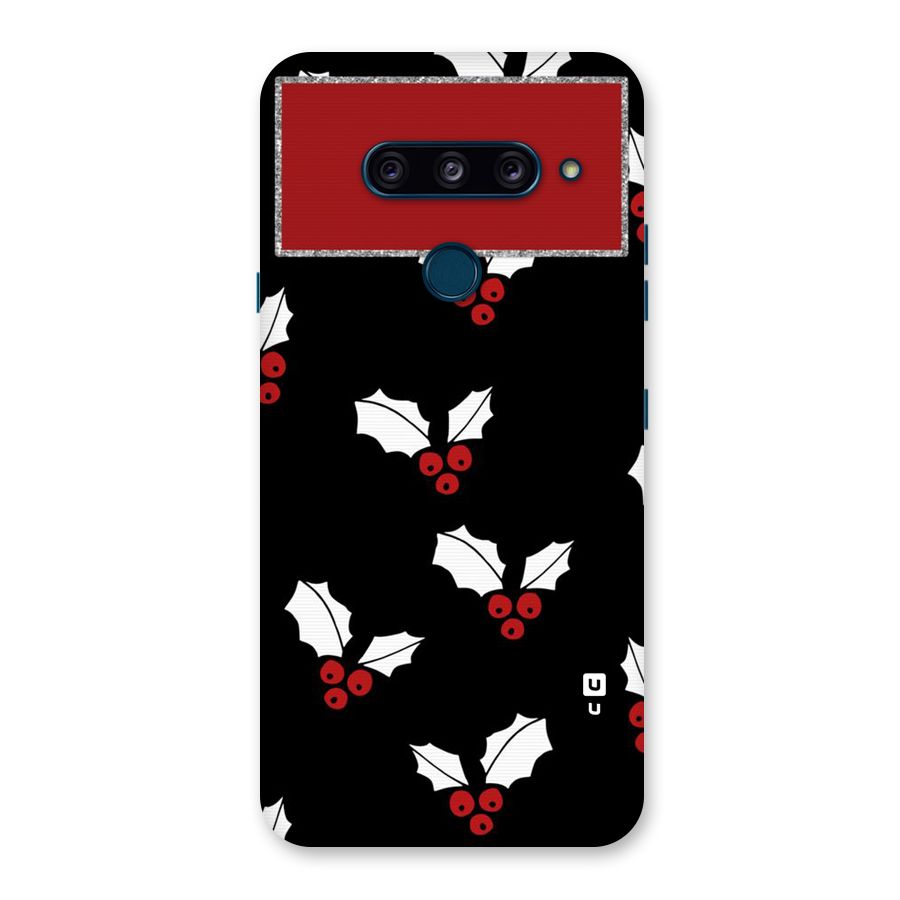 Cherry Leaf Design Back Case for LG  V40 ThinQ