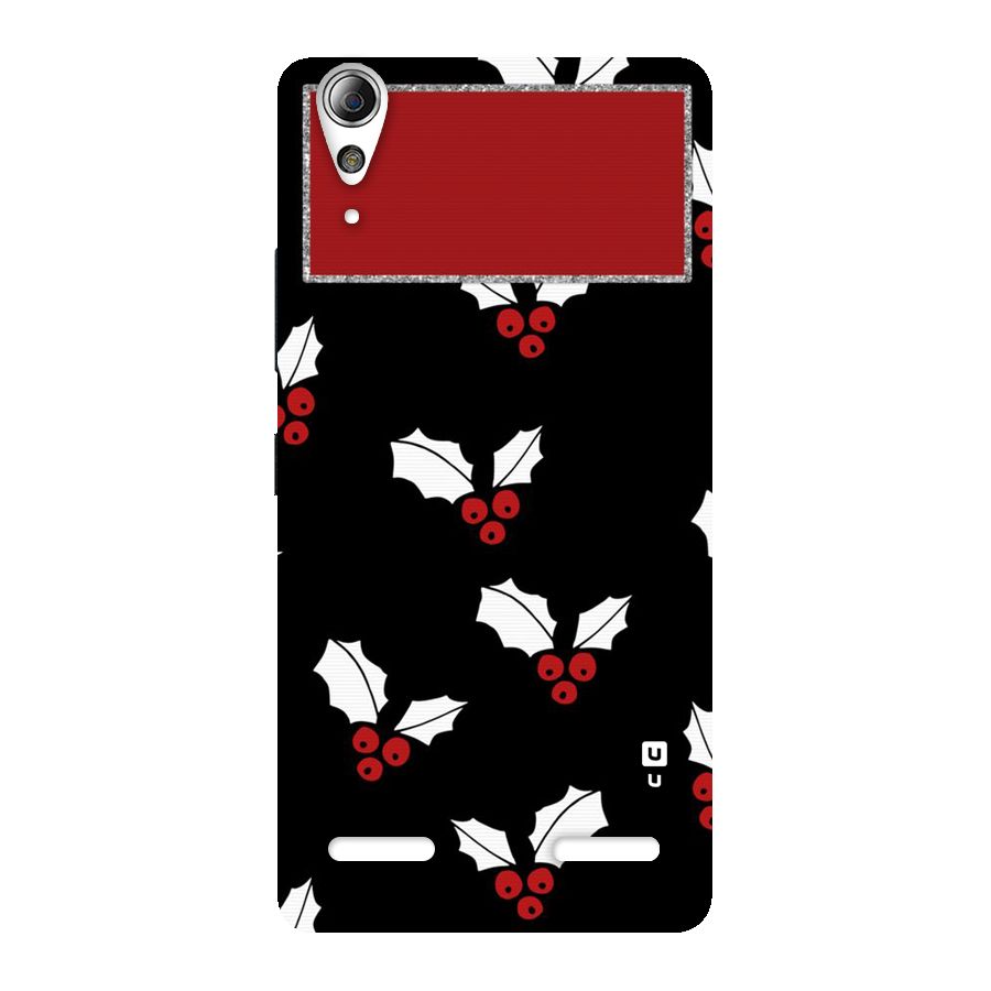 Cherry Leaf Design Back Case for Lenovo A6000