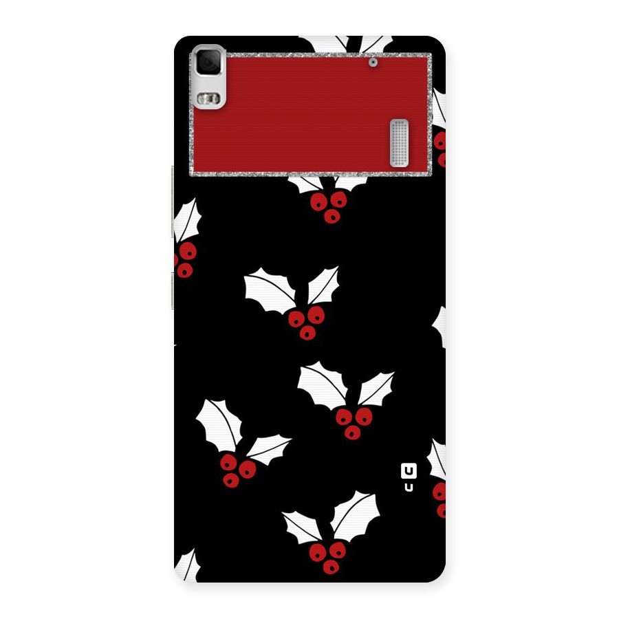 Cherry Leaf Design Back Case for Lenovo A7000