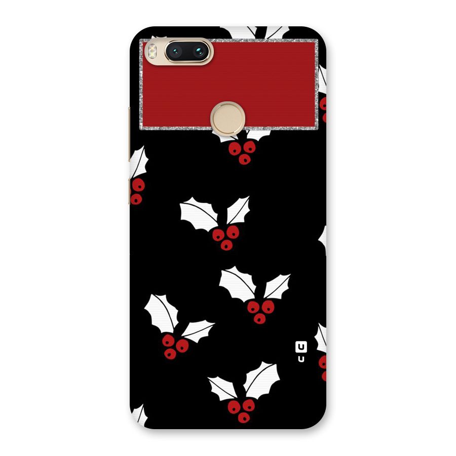 Cherry Leaf Design Back Case for Mi A1
