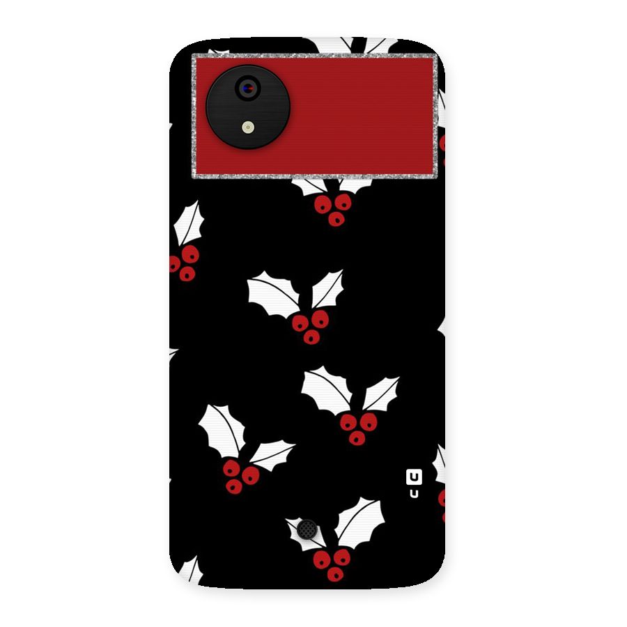 Cherry Leaf Design Back Case for Micromax Canvas A1