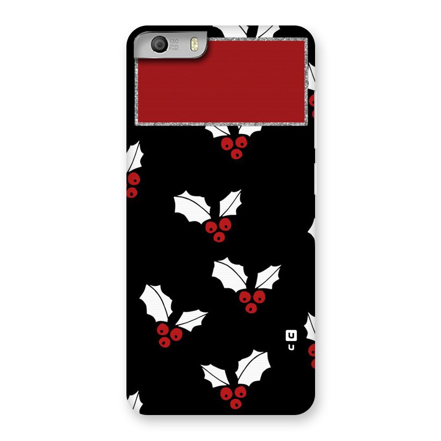 Cherry Leaf Design Back Case for Micromax Canvas Knight 2