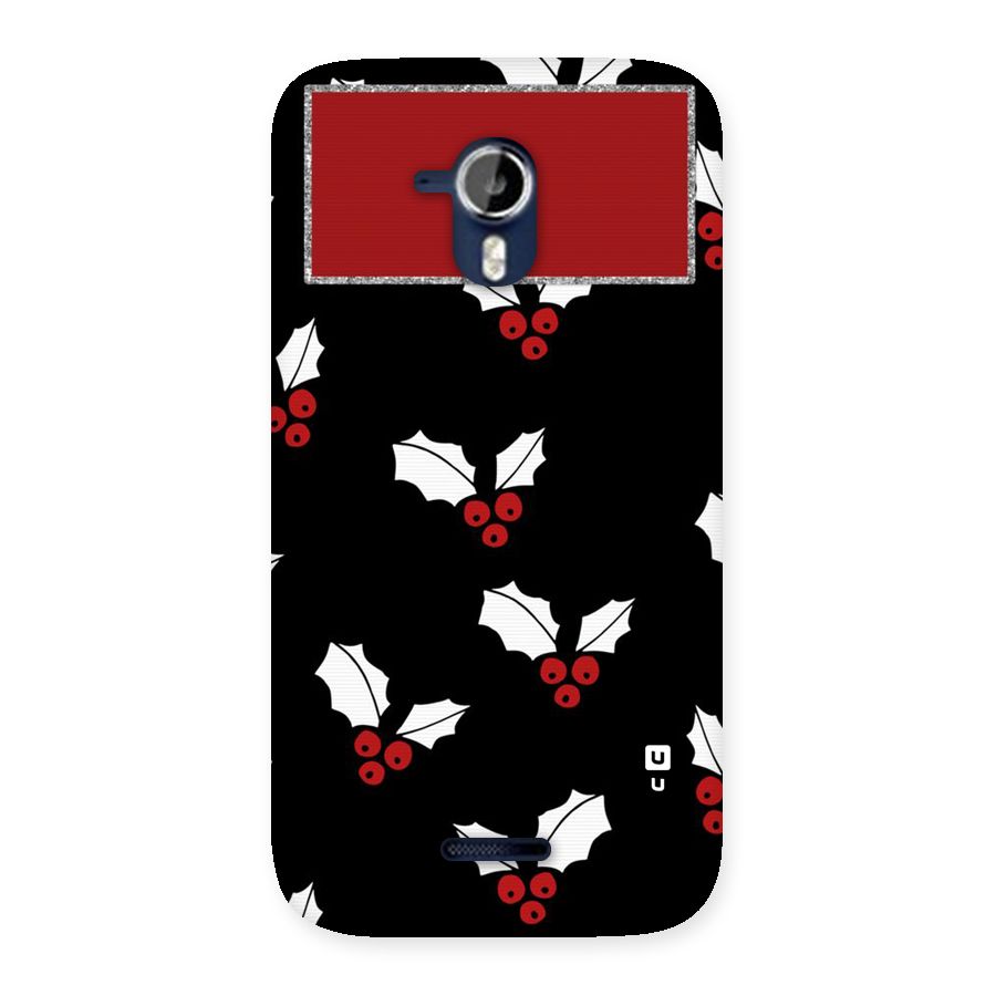 Cherry Leaf Design Back Case for Micromax Canvas Magnus A117
