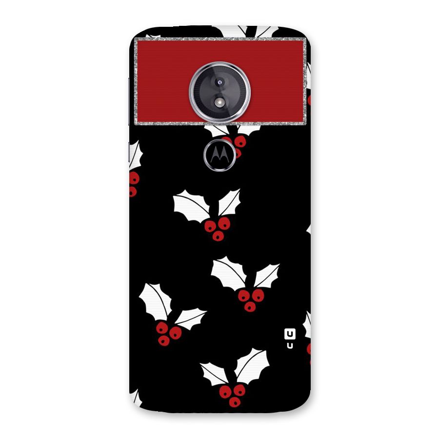 Cherry Leaf Design Back Case for Moto E5