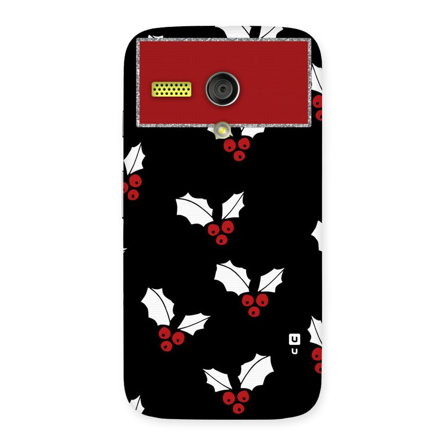 Cherry Leaf Design Back Case for Moto G