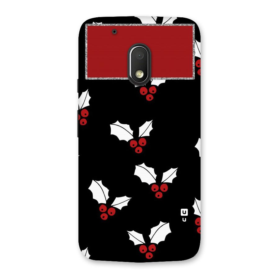 Cherry Leaf Design Back Case for Moto G4 Play