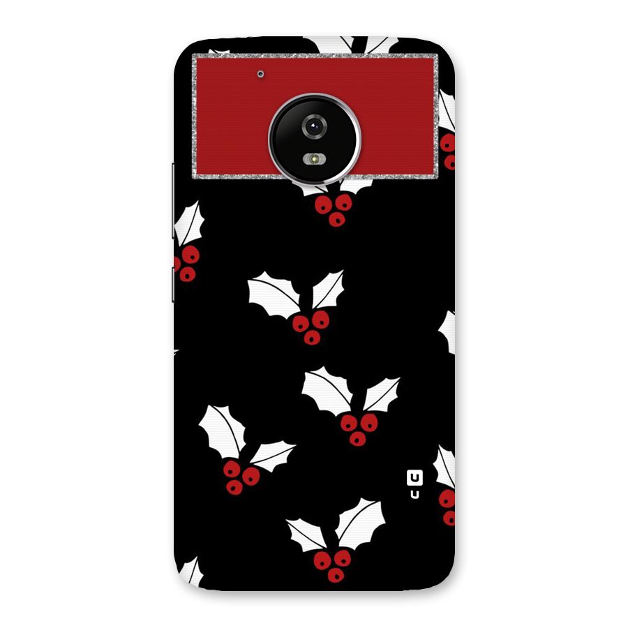 Cherry Leaf Design Back Case for Moto G5