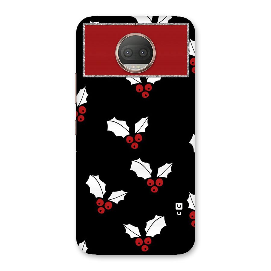 Cherry Leaf Design Back Case for Moto G5s Plus