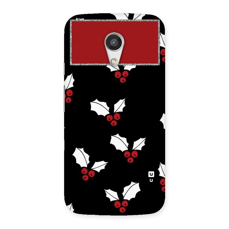 Cherry Leaf Design Back Case for Moto G 2nd Gen