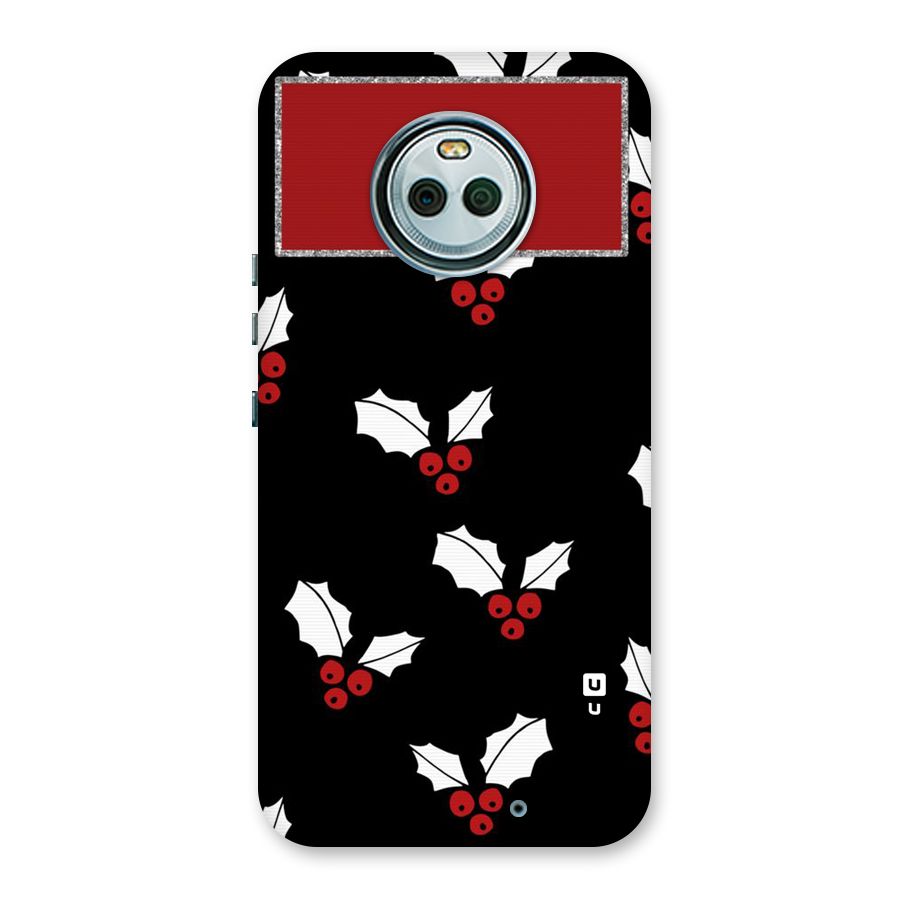 Cherry Leaf Design Back Case for Moto X4