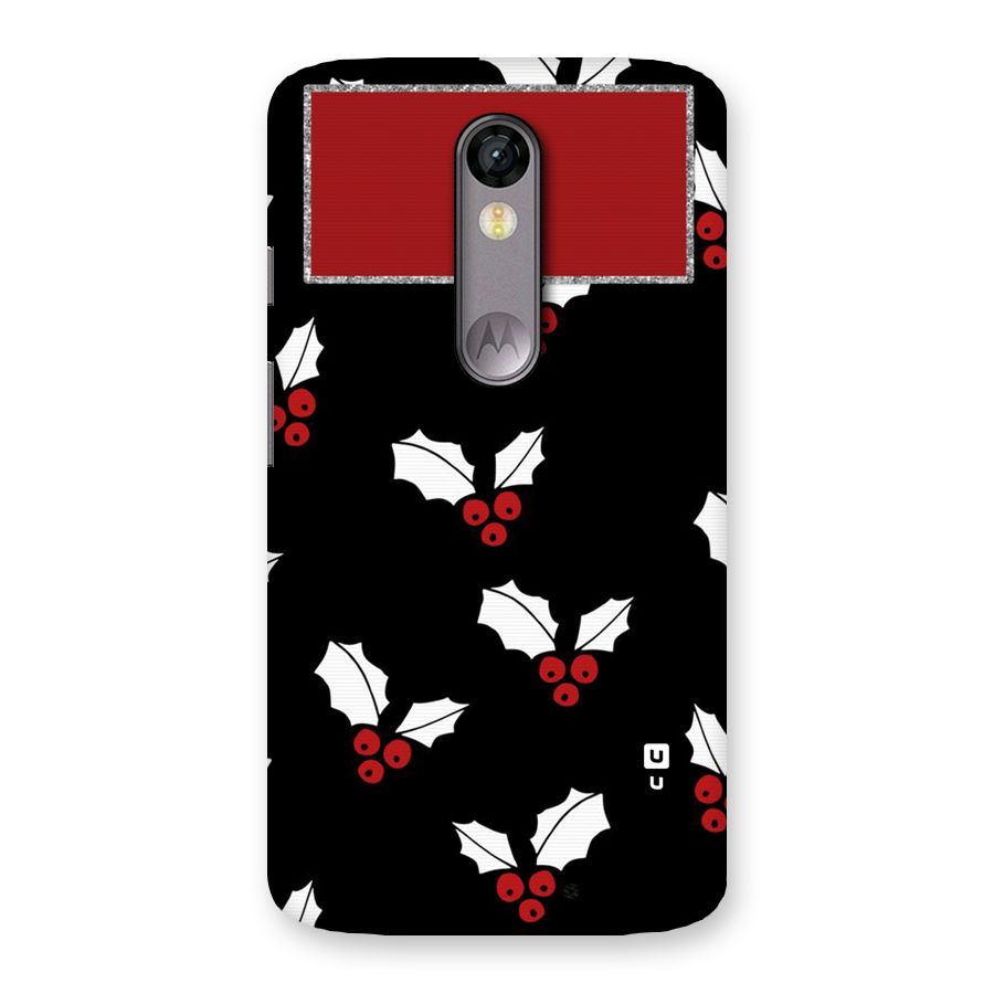 Cherry Leaf Design Back Case for Moto X Force