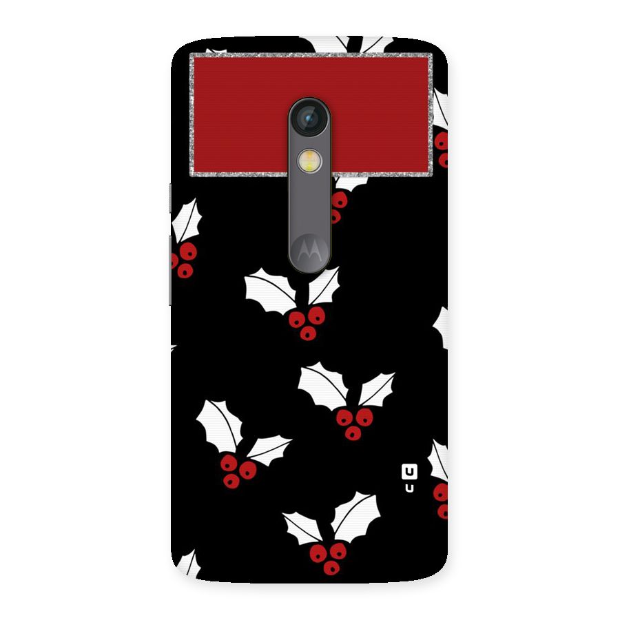 Cherry Leaf Design Back Case for Moto X Play