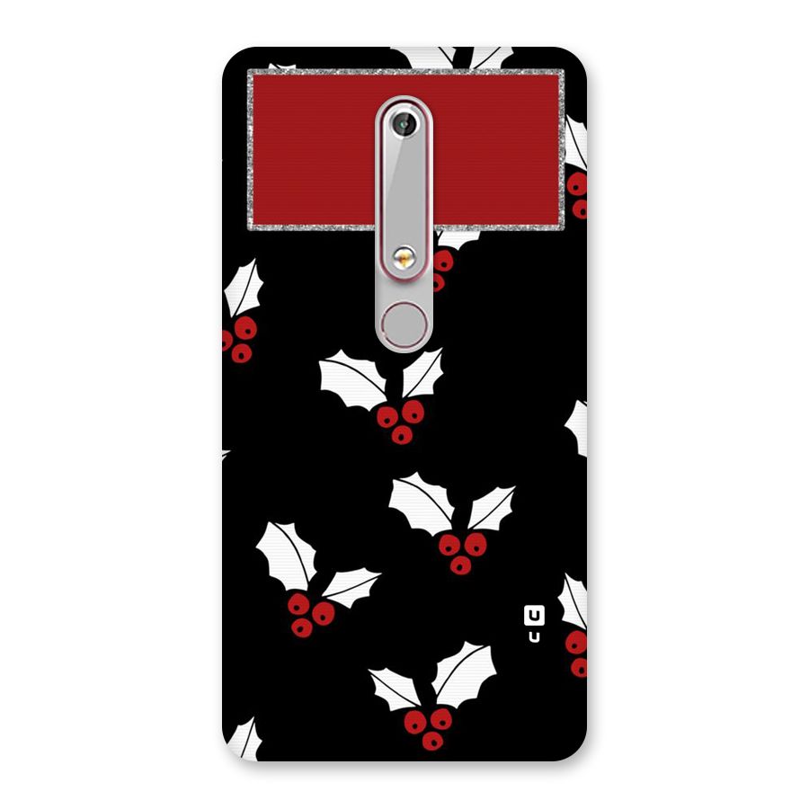 Cherry Leaf Design Back Case for Nokia 6.1