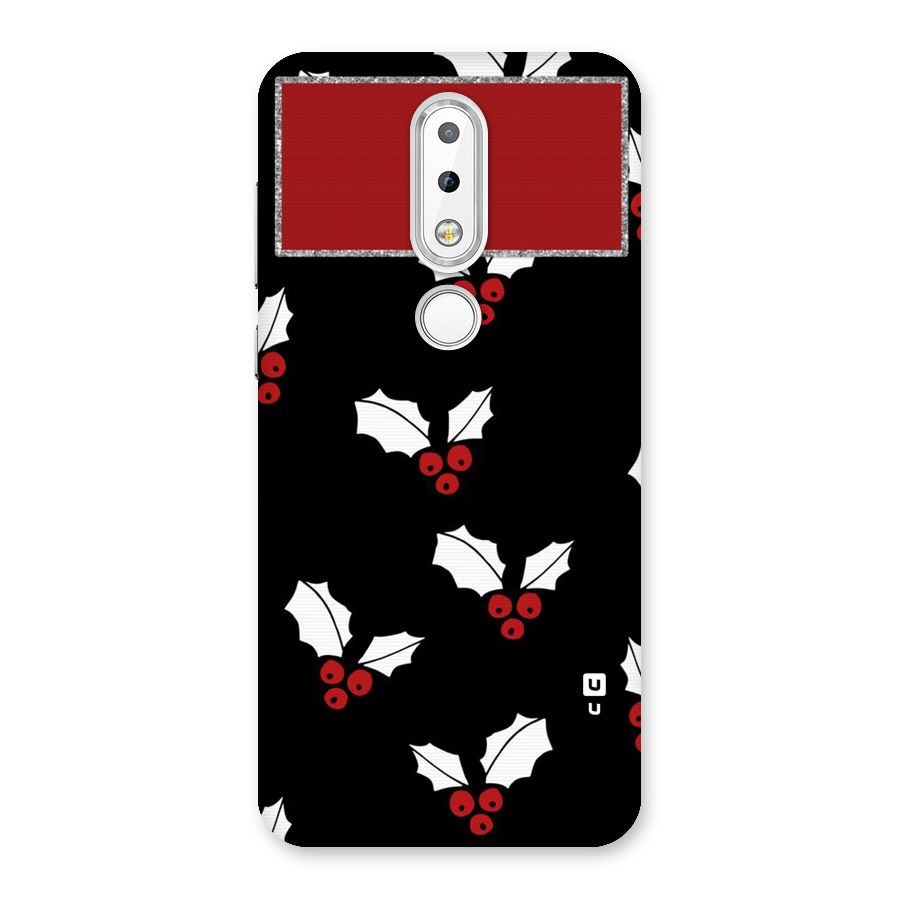 Cherry Leaf Design Back Case for Nokia 6.1 Plus