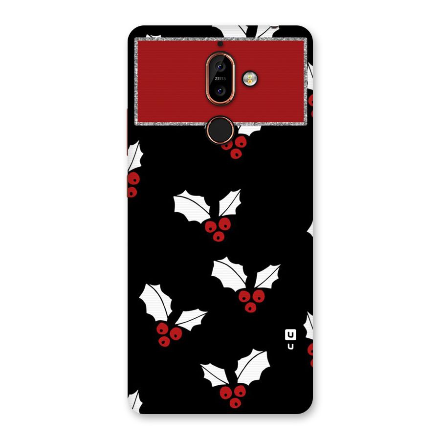 Cherry Leaf Design Back Case for Nokia 7 Plus