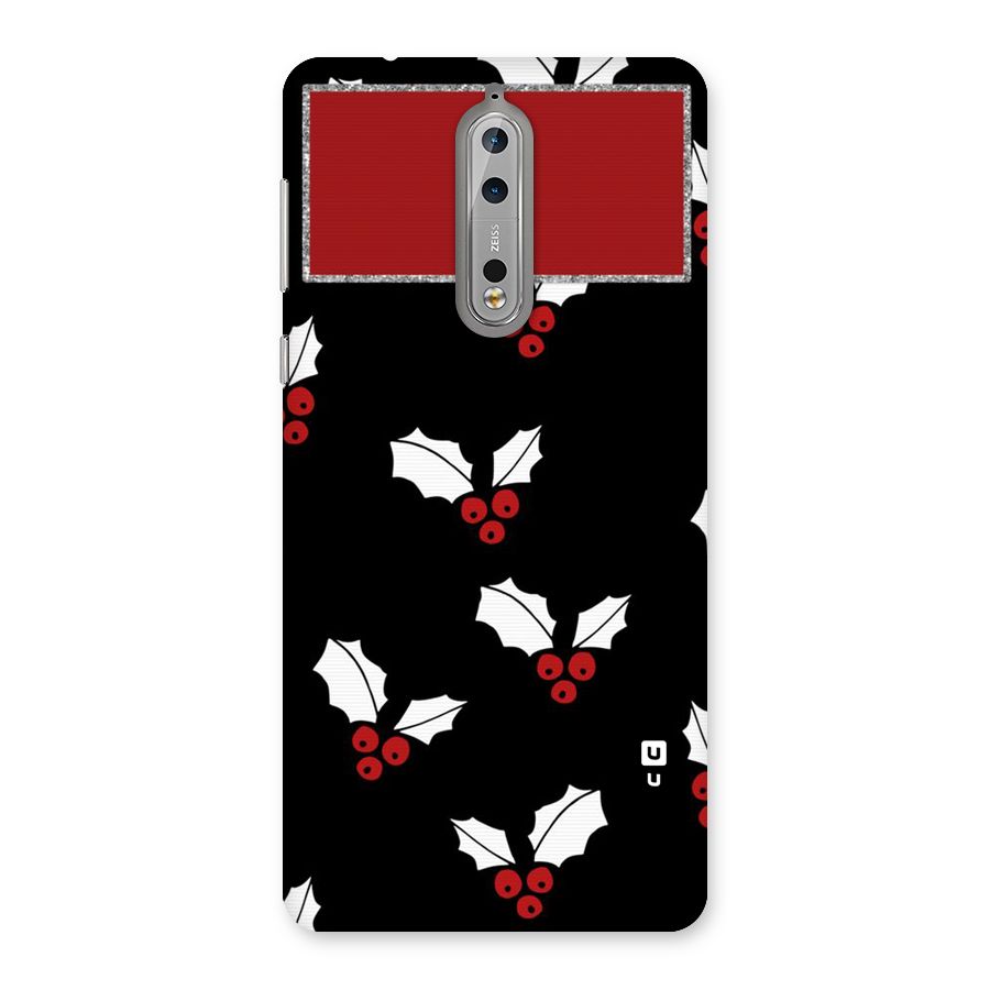 Cherry Leaf Design Back Case for Nokia 8