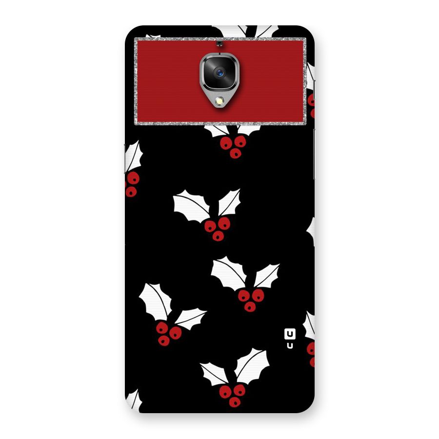 Cherry Leaf Design Back Case for OnePlus 3