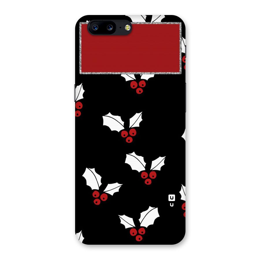 Cherry Leaf Design Back Case for OnePlus 5
