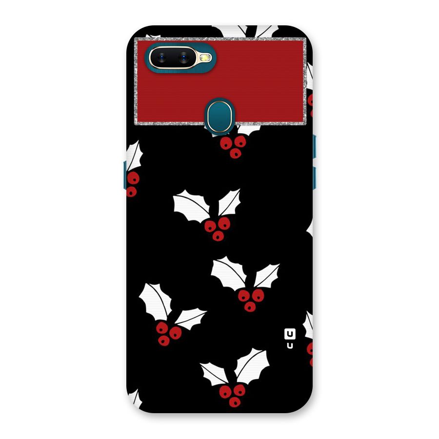 Cherry Leaf Design Back Case for Oppo A11k