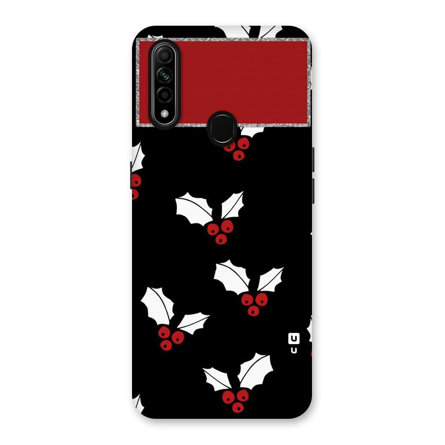 Cherry Leaf Design Back Case for Oppo A31