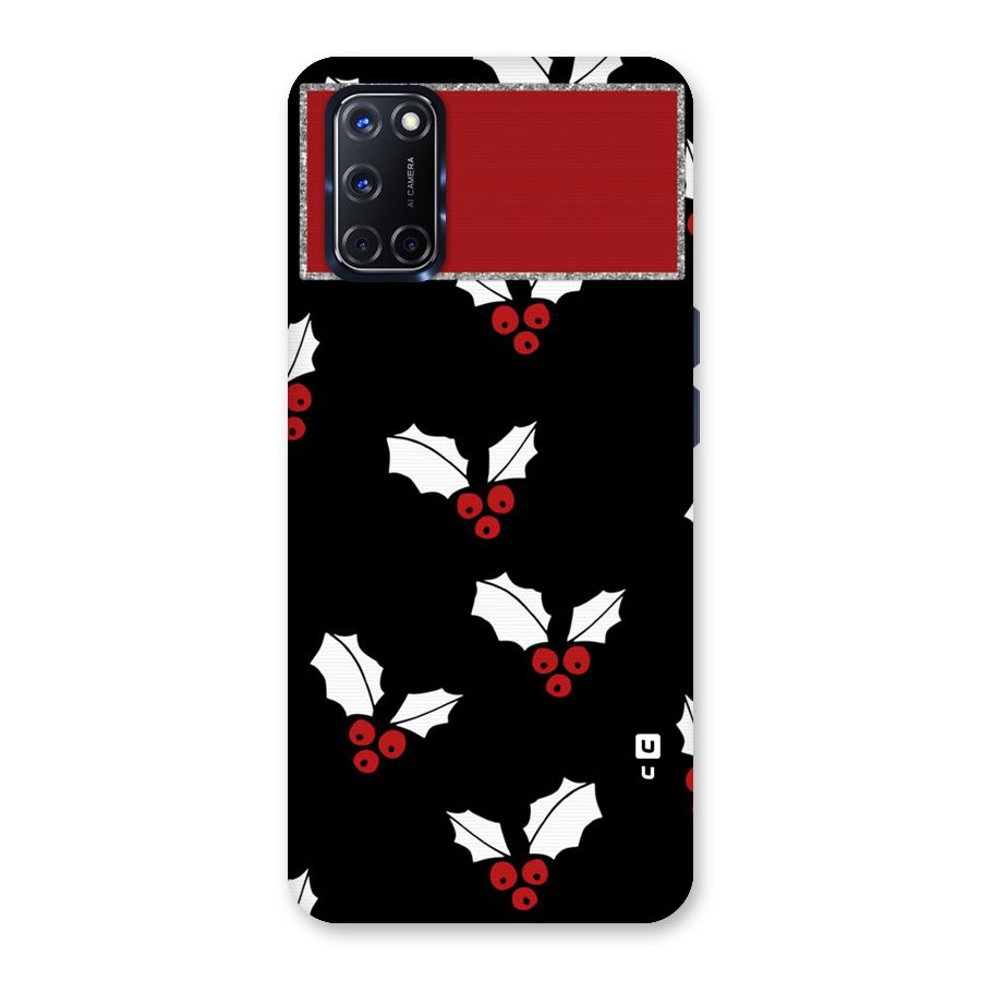 Cherry Leaf Design Back Case for Oppo A52