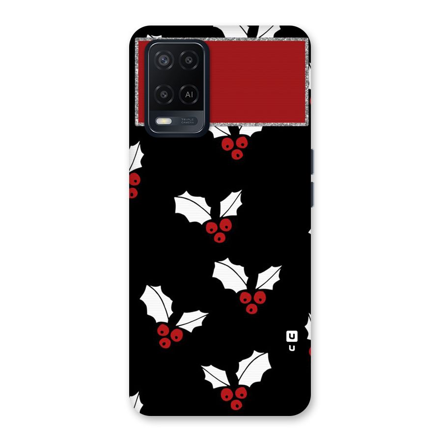 Cherry Leaf Design Back Case for Oppo A54