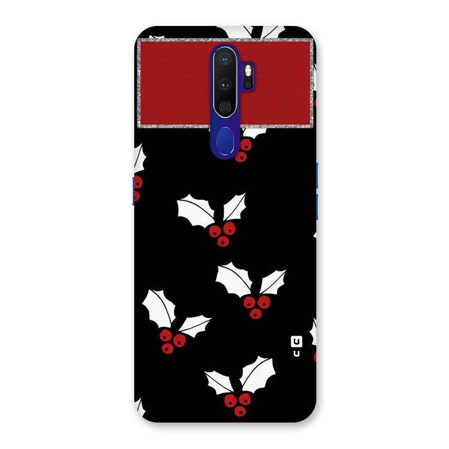 Cherry Leaf Design Back Case for Oppo A9 (2020)