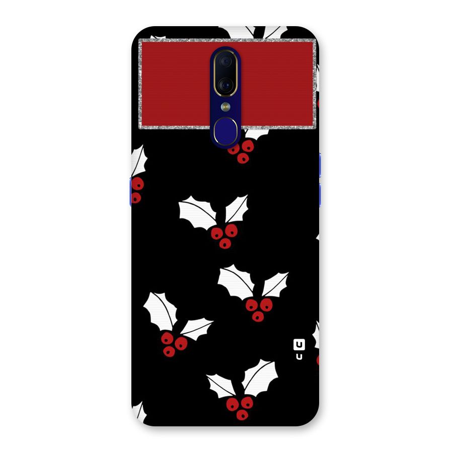 Cherry Leaf Design Back Case for Oppo F11