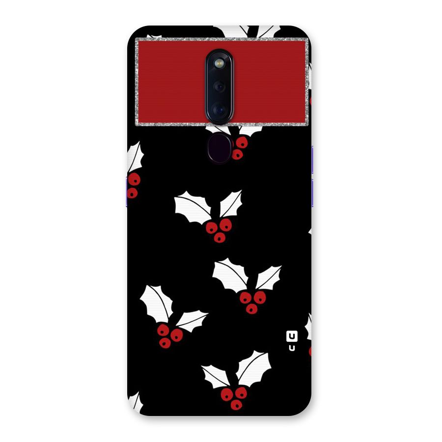 Cherry Leaf Design Back Case for Oppo F11 Pro
