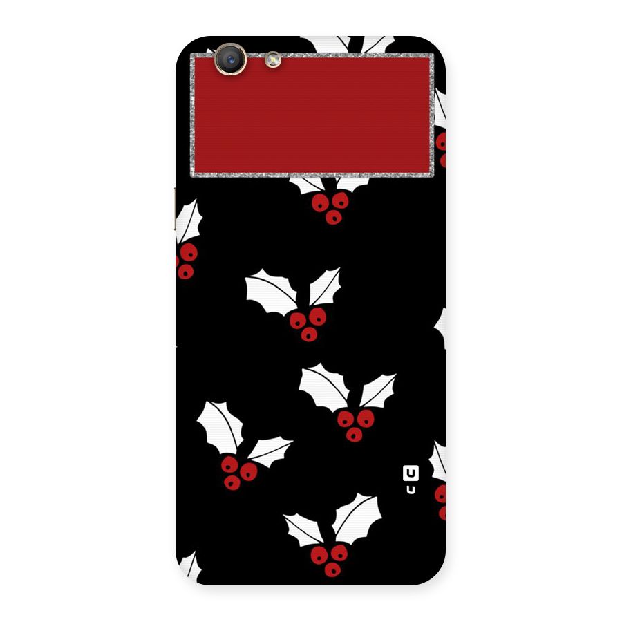 Cherry Leaf Design Back Case for Oppo F1s