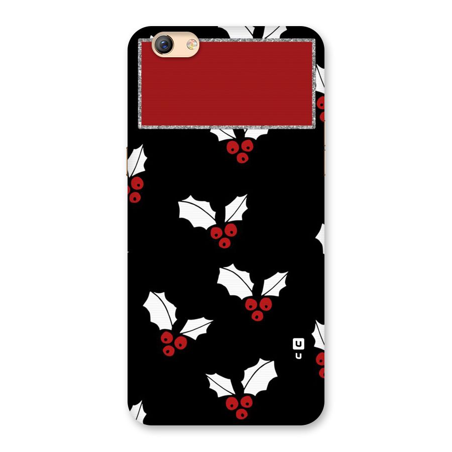 Cherry Leaf Design Back Case for Oppo F3 Plus