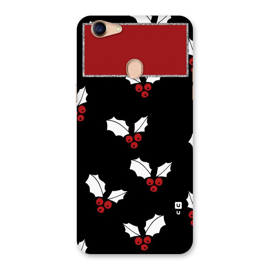 Cherry Leaf Design Back Case for Oppo F5