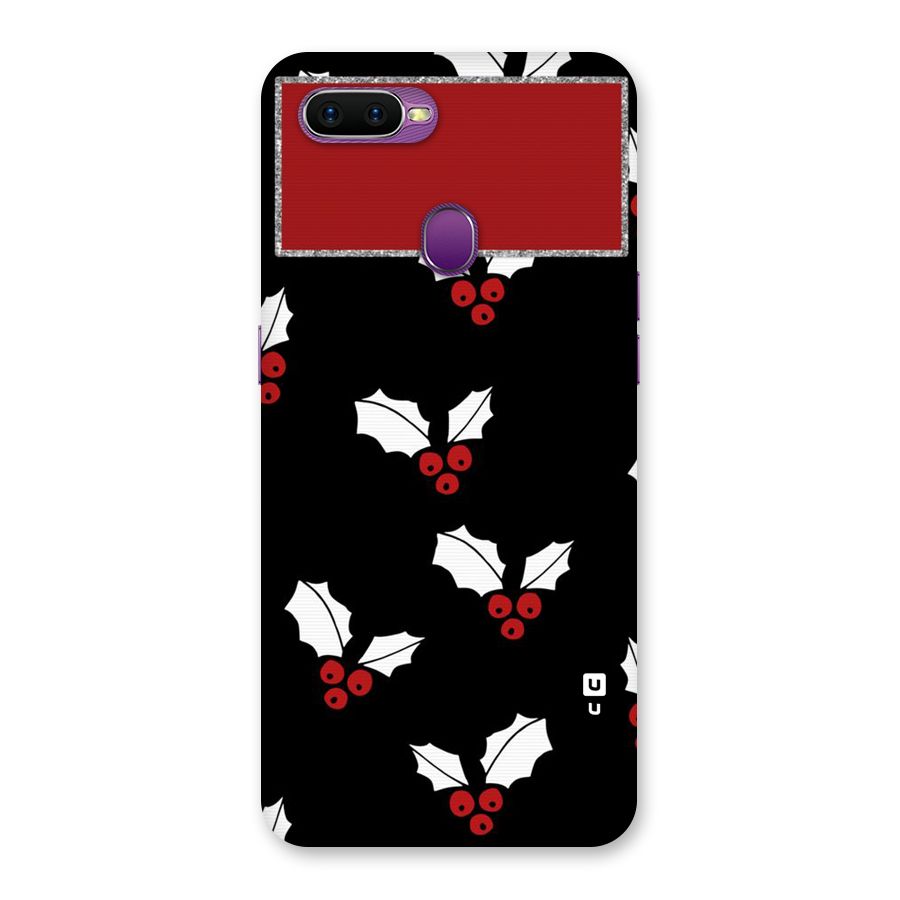 Cherry Leaf Design Back Case for Oppo F9